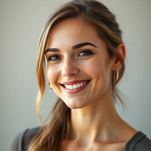 Retrato profissional de uma mulher sorrindo